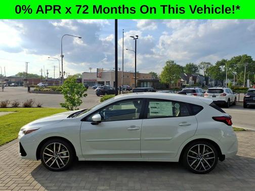 Crystal White Pearl 2026 Subaru Impreza Sport