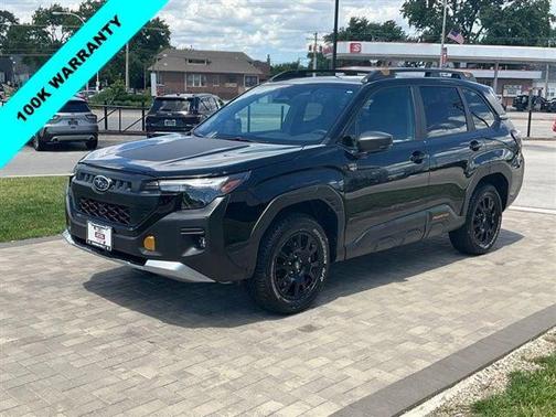 Crystal Black Silica 2026 Subaru Forester Wilderness