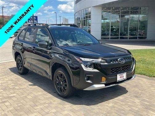 Crystal Black Silica 2026 Subaru Forester Wilderness