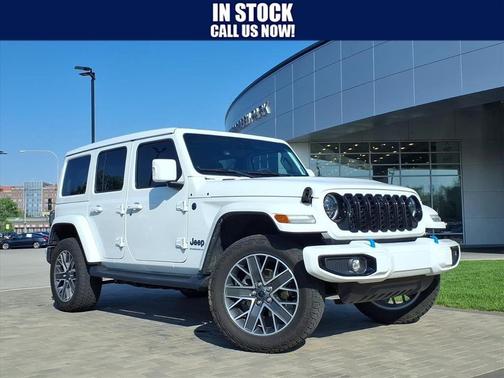 Bright White Clearcoat 2024 Jeep Wrangler 4xe High Altitude