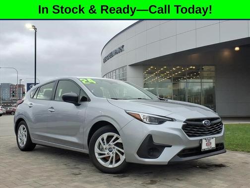 Ice Silver Metallic 2024 Subaru Impreza Base