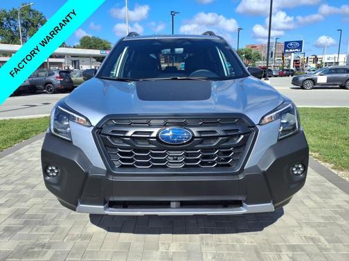 Ice Silver Metallic 2025 Subaru Forester Wilderness