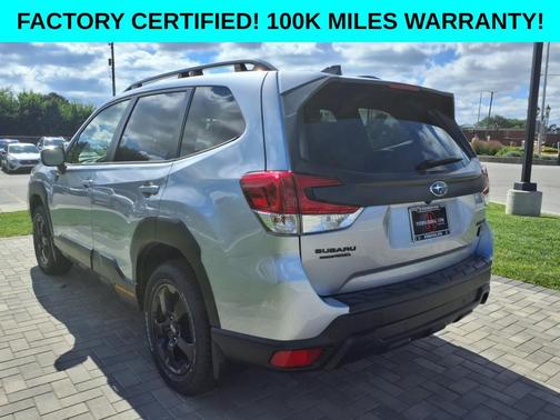 Ice Silver Metallic 2025 Subaru Forester Wilderness