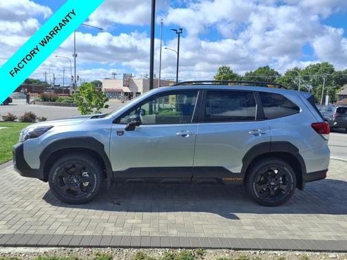 Ice Silver Metallic 2025 Subaru Forester Wilderness