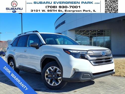 Crystal White Pearl 2026 Subaru Forester Premium