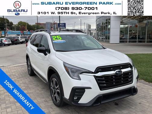 Crystal White Pearl 2025 Subaru Ascent Limited 8-Passenger