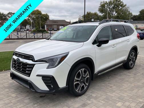 Crystal White Pearl 2025 Subaru Ascent Limited 8-Passenger
