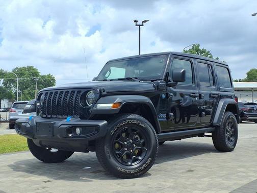 Black Clearcoat 2023 Jeep Wrangler 4xe Base