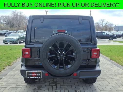 Black Clearcoat 2025 Jeep Wrangler 4xe Sahara