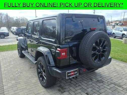 Black Clearcoat 2025 Jeep Wrangler 4xe Sahara