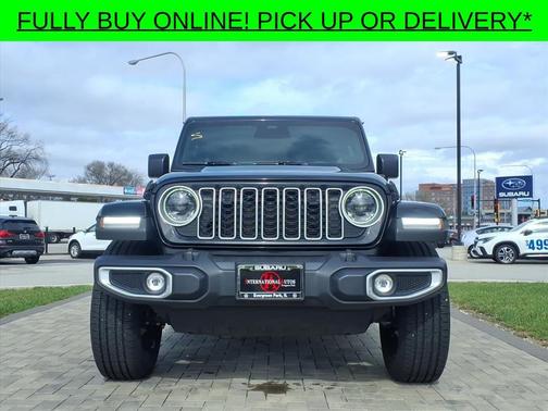 Black Clearcoat 2025 Jeep Wrangler 4xe Sahara