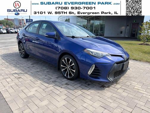 Blue Crush Metallic 2018 Toyota Corolla SE