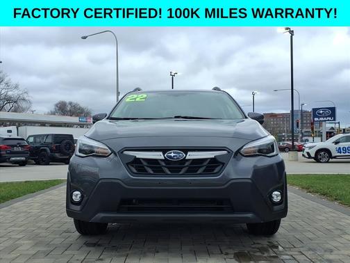 Gray Metallic 2022 Subaru Crosstrek Limited