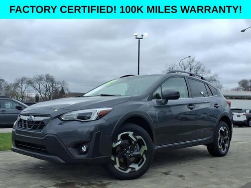 Gray Metallic 2022 Subaru Crosstrek Limited