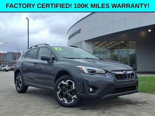 Gray Metallic 2022 Subaru Crosstrek Limited