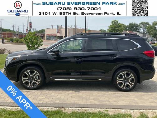 Crystal Black Silica 2026 Subaru Ascent Limited 7-Passenger