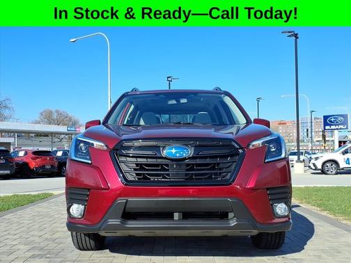 Crimson Red Pearl 2023 Subaru Forester Premium