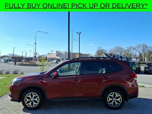 Crimson Red Pearl 2023 Subaru Forester Premium