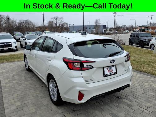 Crystal White Pearl 2024 Subaru Impreza Base