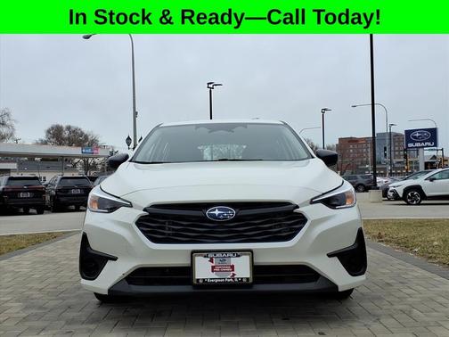 Crystal White Pearl 2024 Subaru Impreza Base