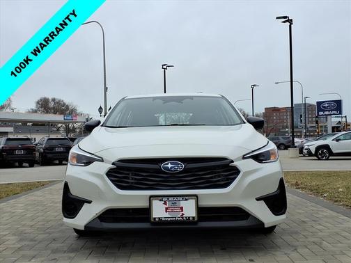 Crystal White Pearl 2024 Subaru Impreza Base