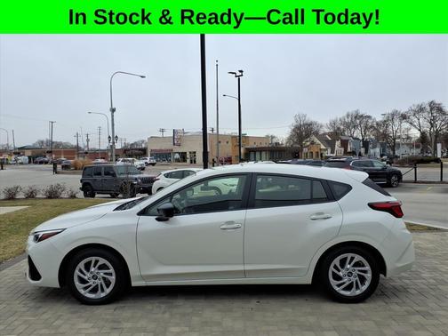 Crystal White Pearl 2024 Subaru Impreza Base