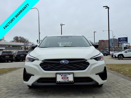 Crystal White Pearl 2024 Subaru Impreza Base