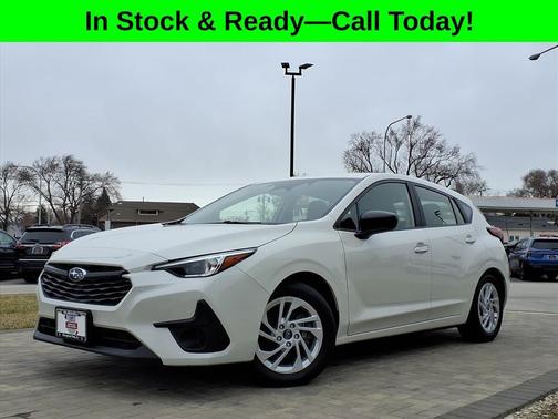 Crystal White Pearl 2024 Subaru Impreza Base