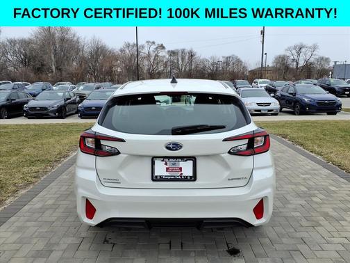 Crystal White Pearl 2024 Subaru Impreza Base