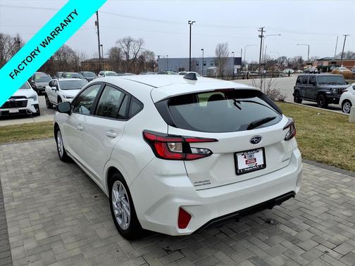 Crystal White Pearl 2024 Subaru Impreza Base