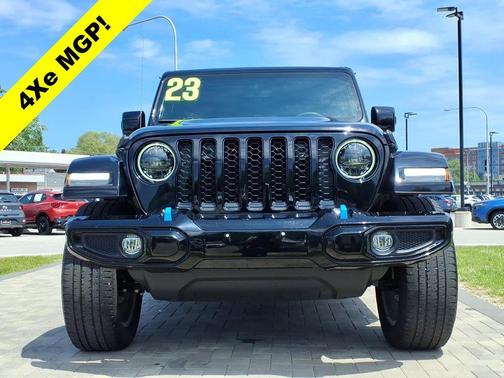 Black Clearcoat 2023 Jeep Wrangler 4xe Sahara High Altitude