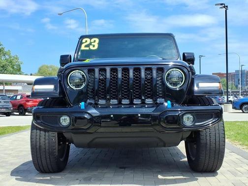 Black Clearcoat 2023 Jeep Wrangler 4xe Sahara High Altitude