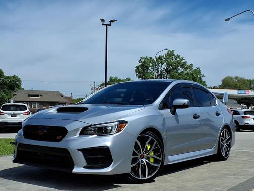 Ice Silver Metallic 2021 Subaru WRX STI Base