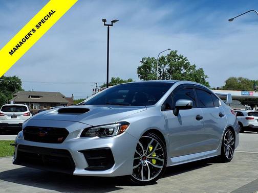 Ice Silver 2021 Subaru WRX STI Base