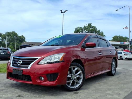 Red Brick 2014 Nissan Sentra SR
