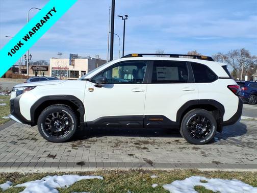 Crystal White Pearl 2026 Subaru Forester Wilderness