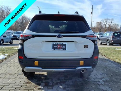 Crystal White Pearl 2026 Subaru Forester Wilderness