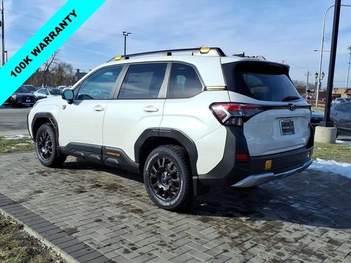 Crystal White Pearl 2026 Subaru Forester Wilderness