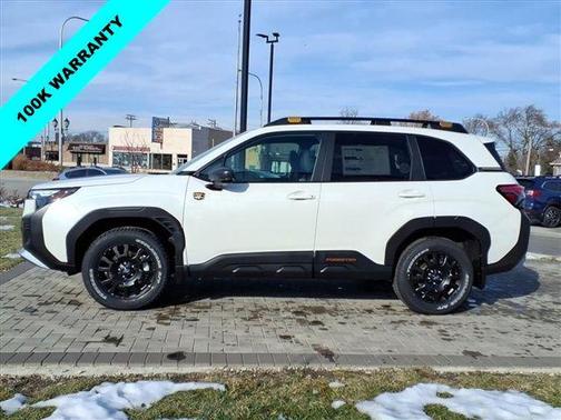 Crystal White Pearl 2026 Subaru Forester Wilderness