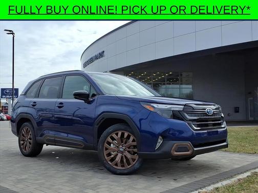 Sapphire Blue Pearl 2026 Subaru Forester Sport