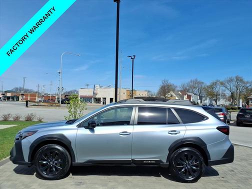 Ice Silver Metallic 2024 Subaru Outback Onyx Edition