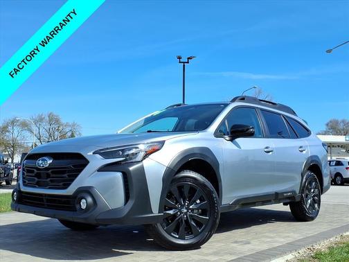 Ice Silver Metallic 2024 Subaru Outback Onyx Edition