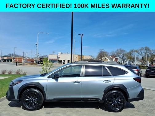 Ice Silver Metallic 2024 Subaru Outback Onyx Edition