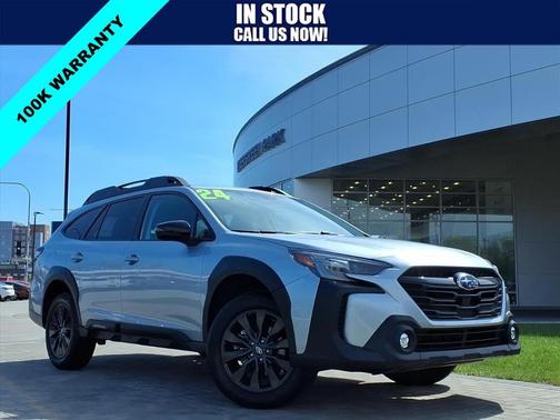 Ice Silver Metallic 2024 Subaru Outback Onyx Edition