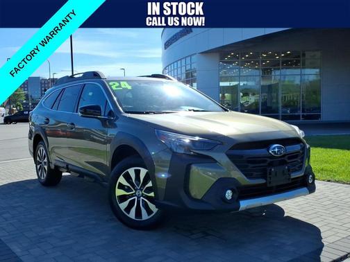 Green Metallic 2024 Subaru Outback Limited