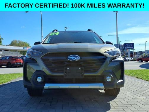 Green Metallic 2024 Subaru Outback Limited