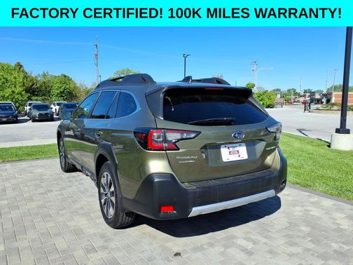 Green Metallic 2024 Subaru Outback Limited