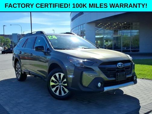 Green Metallic 2024 Subaru Outback Limited