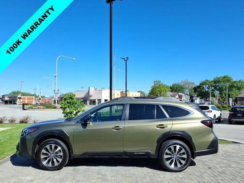 Green Metallic 2024 Subaru Outback Limited
