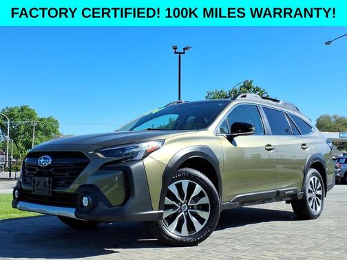 Green Metallic 2024 Subaru Outback Limited